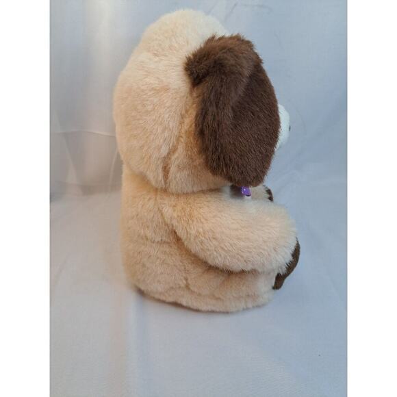 VTG Fairvew Lovable Huggable Friends Dog Plush Stuffed Animal Tan/Brown 13" EUC - Picture 4 of 6